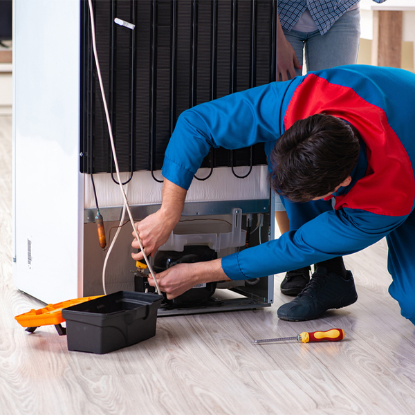 how much do you charge for refrigerator repair services in Benwood WV